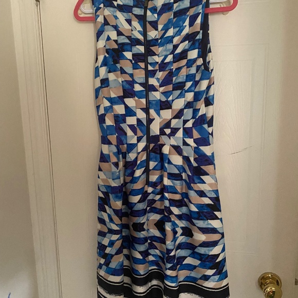 Multi blue dress - Picture 2 of 3